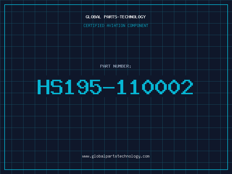 Aviation Part HS195-110002