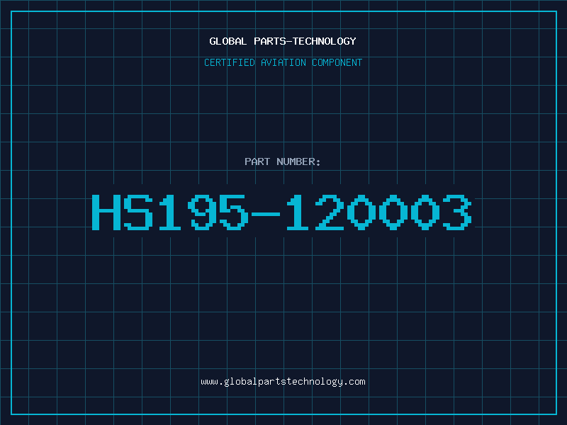 Aviation Part HS195-120003