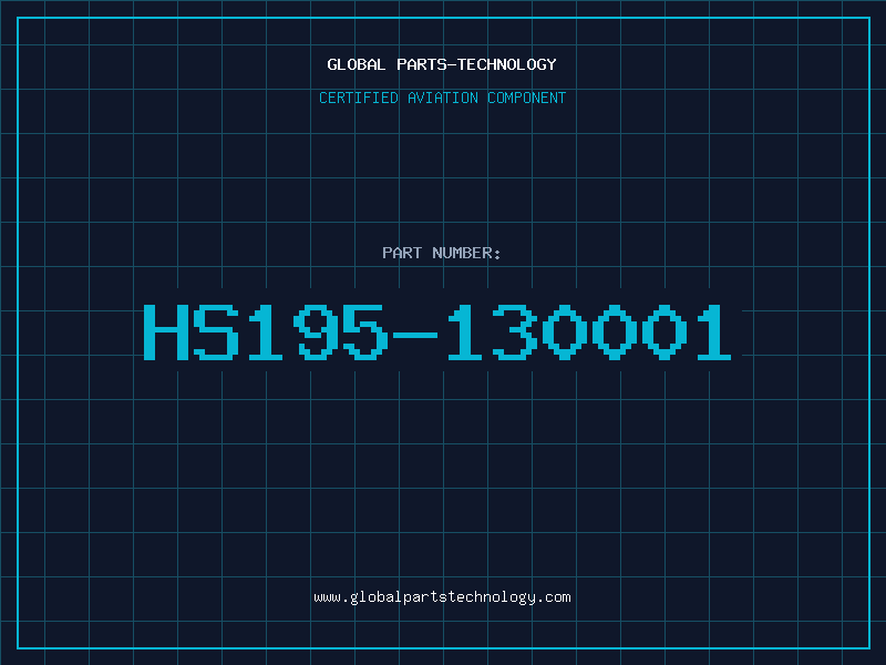 Aviation Part HS195-130001