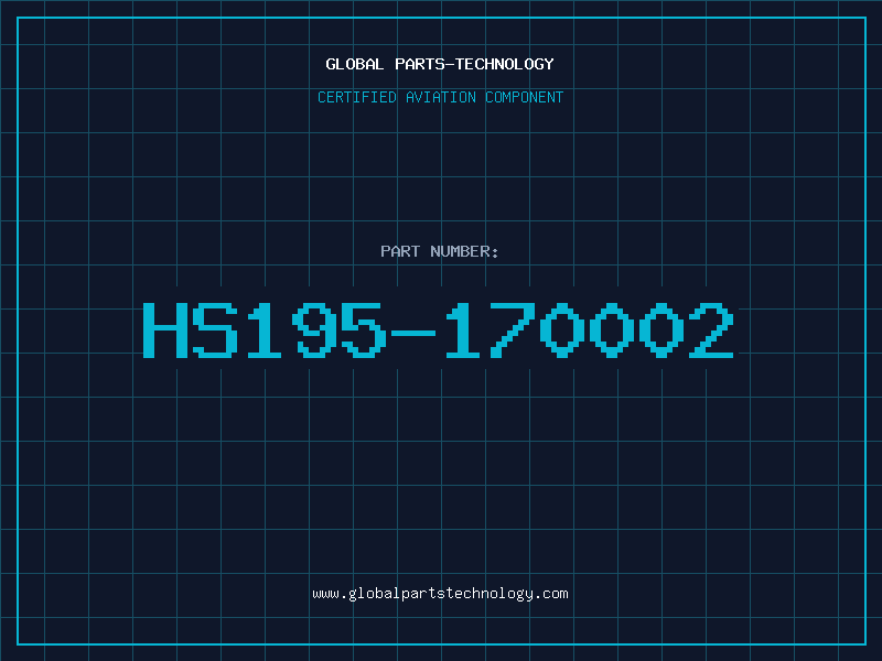 Aviation Part HS195-170002