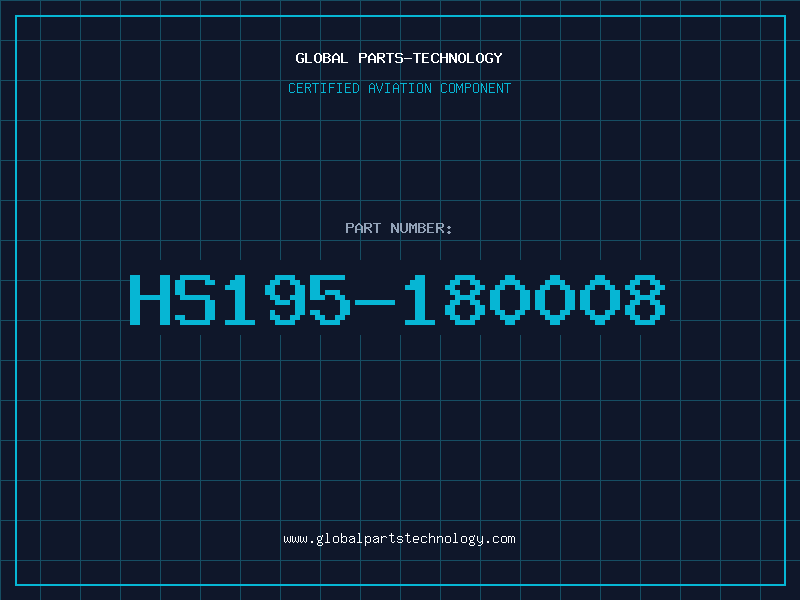 Aviation Part HS195-180008