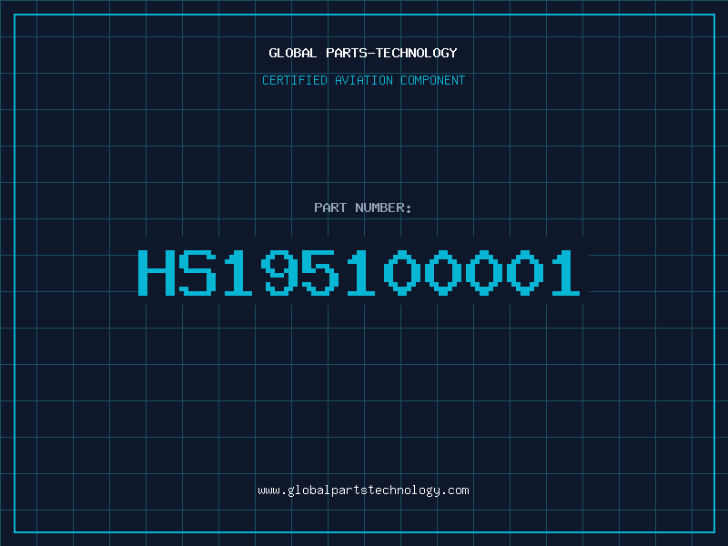 Aviation Part HS195100001