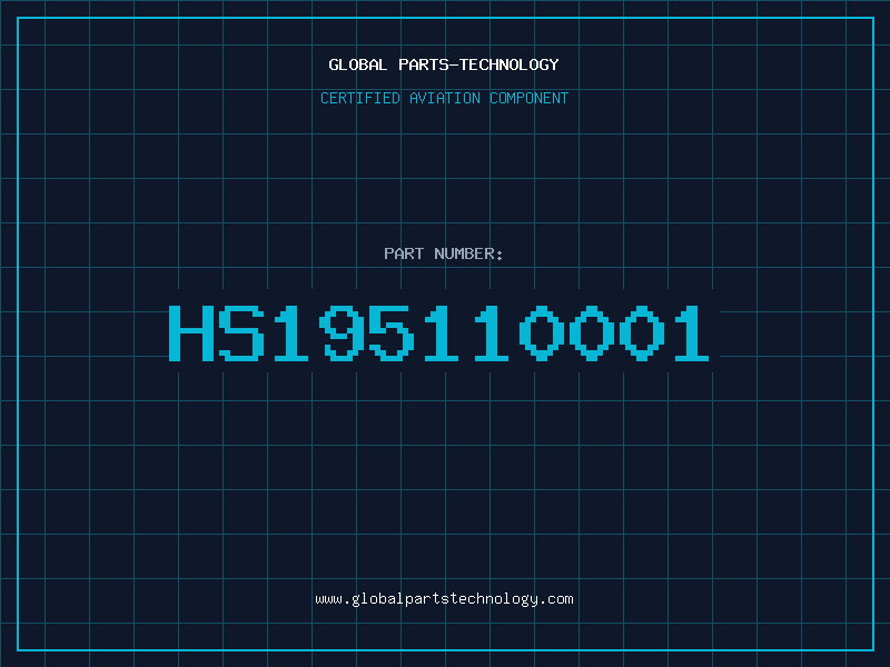 Aviation Part HS195110001