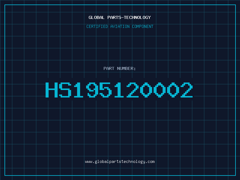 Aviation Part HS195120002