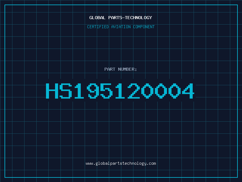 Aviation Part HS195120004