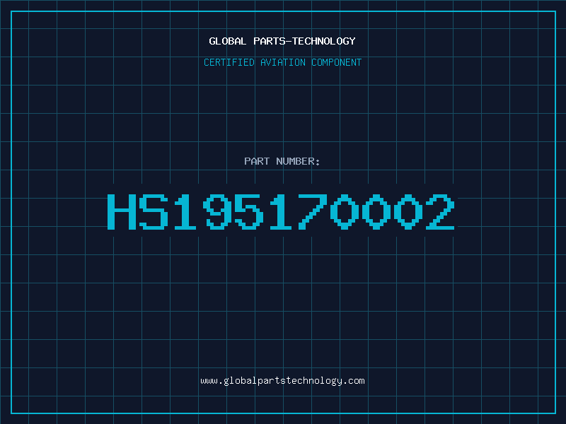 Aviation Part HS195170002