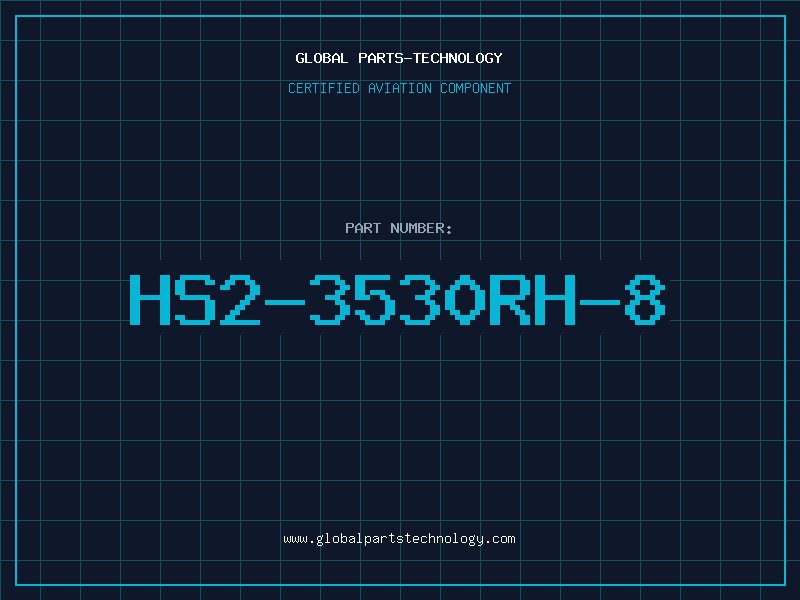 Aviation Part HS2-3530RH-8