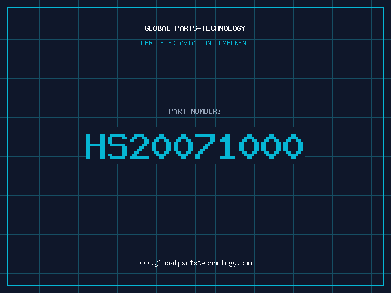 Aviation Part HS20071000
