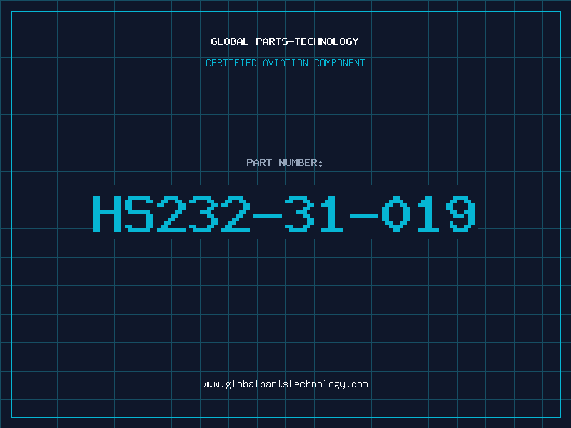 Aviation Part HS232-31-019