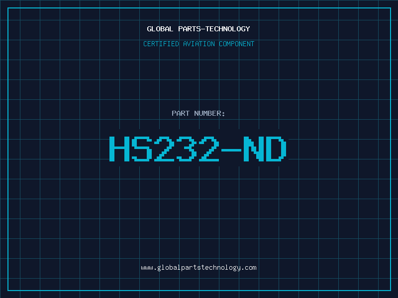 Aviation Part HS232-ND