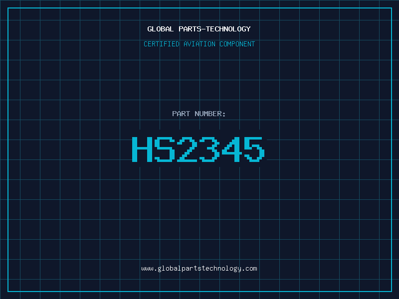 Aviation Part HS2345