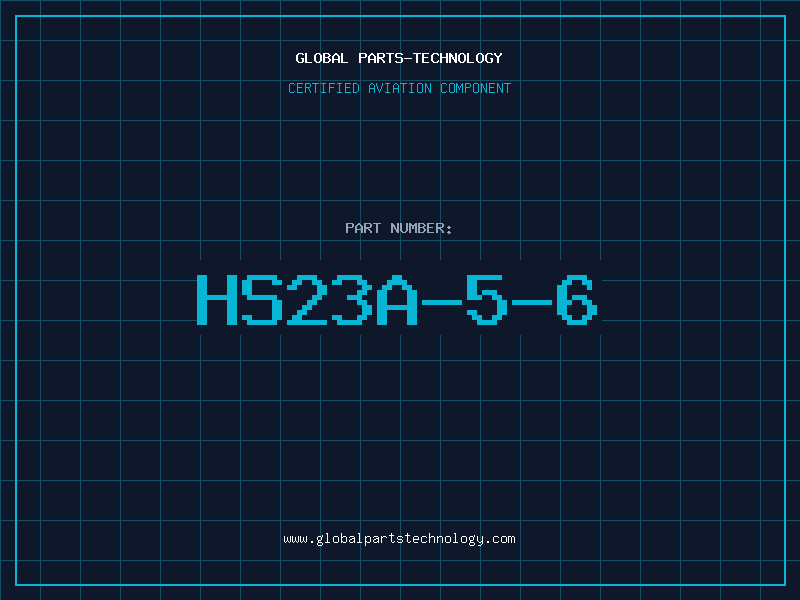 Aviation Part HS23A-5-6
