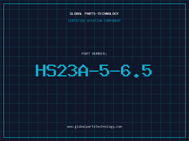 Aviation Part HS23A-5-6.5