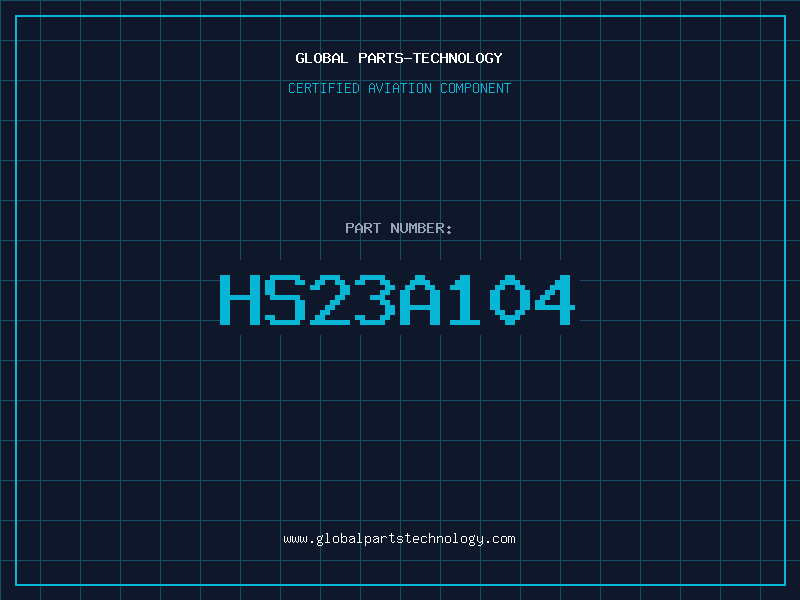Aviation Part HS23A104