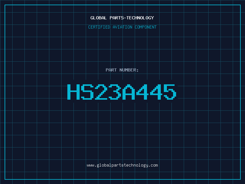 Aviation Part HS23A445