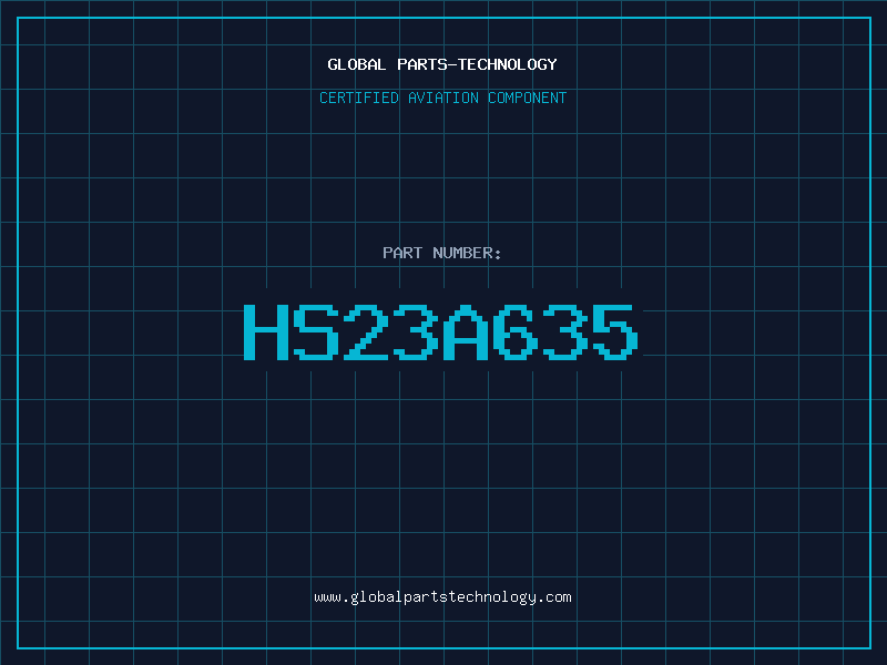 Aviation Part HS23A635