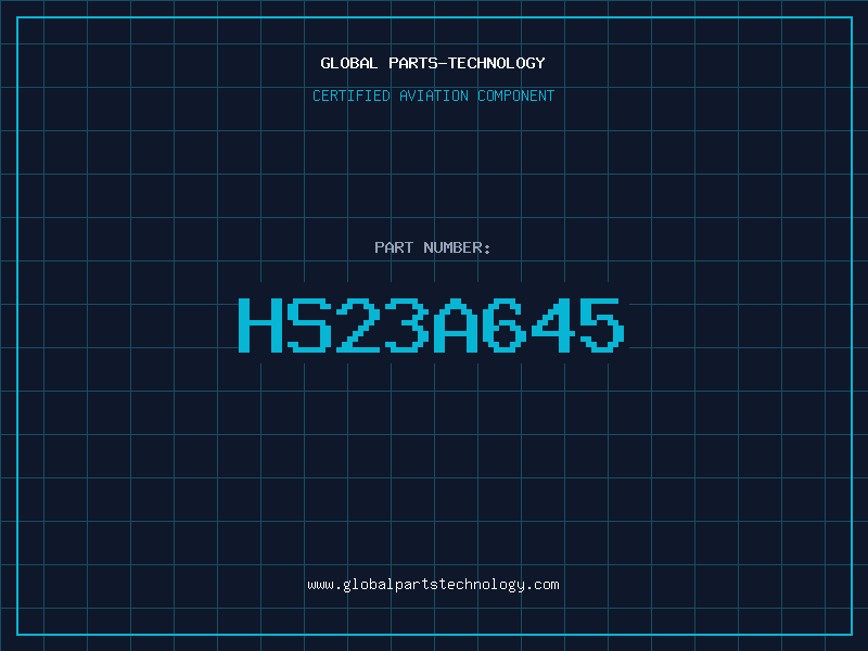 Aviation Part HS23A645