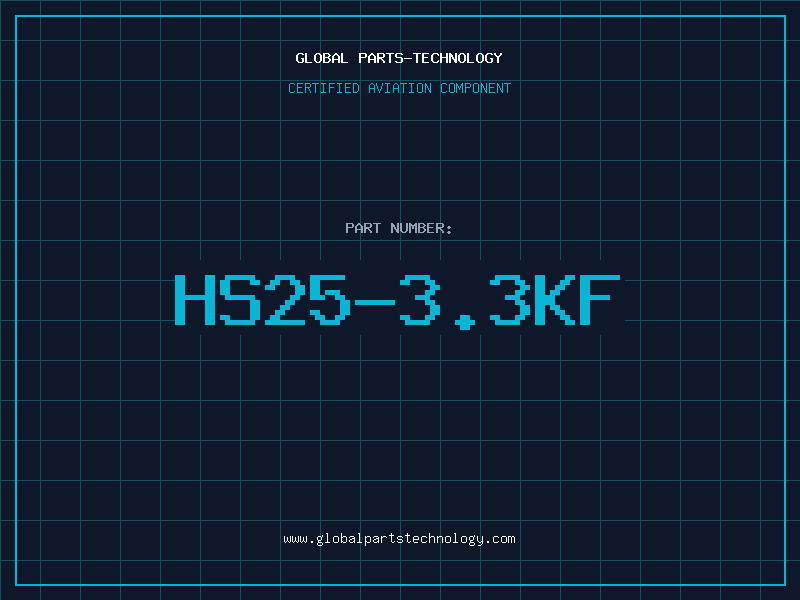Aviation Part HS25-3.3KF