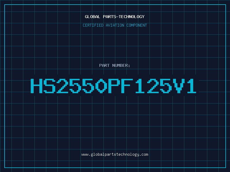 Aviation Part HS2550PF125V1