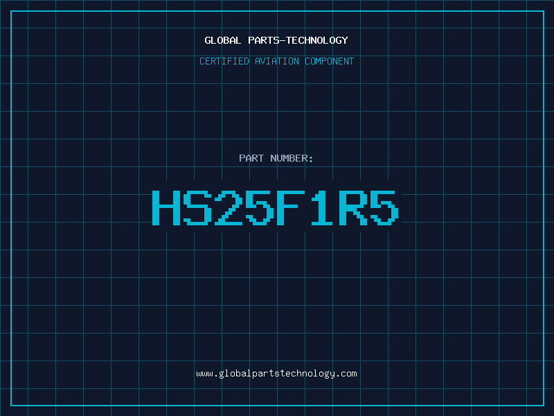 Aviation Part HS25F1R5