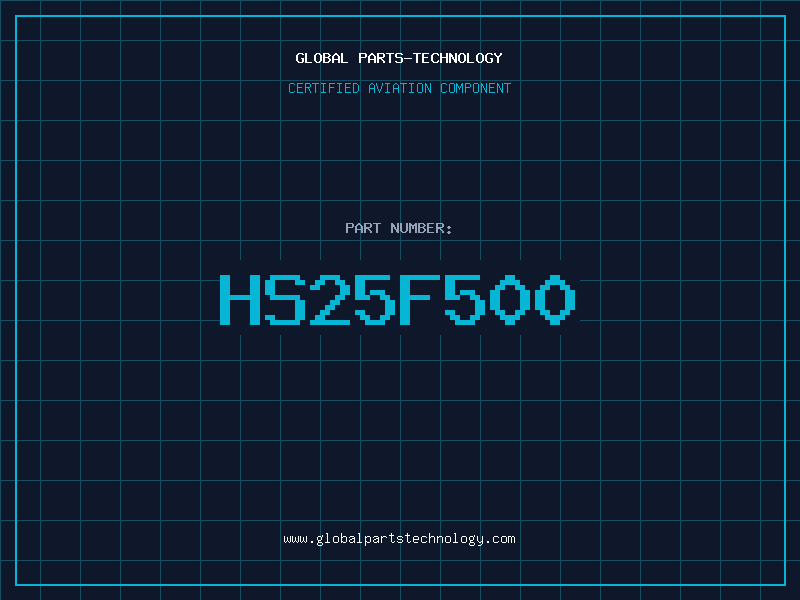 Aviation Part HS25F500