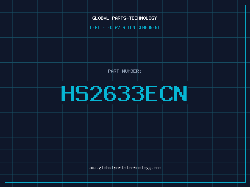 Aviation Part HS2633ECN