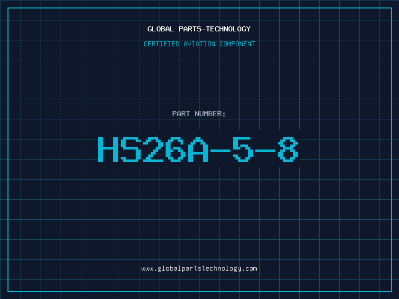 Aviation Part HS26A-5-8