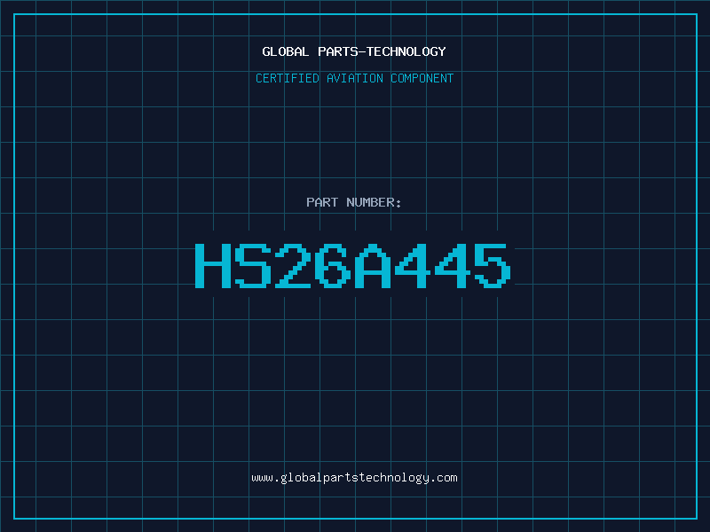 Aviation Part HS26A445