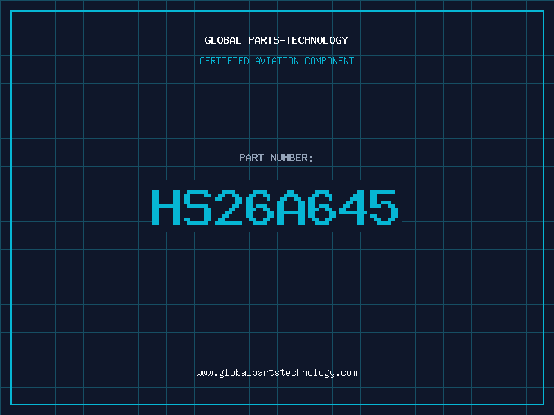 Aviation Part HS26A645