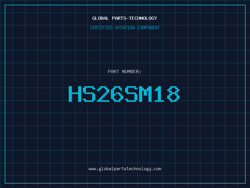 Aviation Part HS26SM18