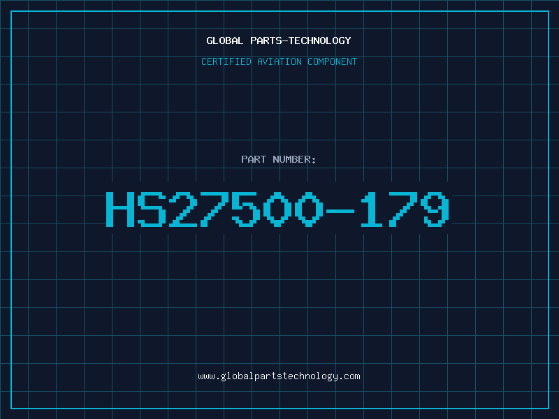 Aviation Part HS27500-179