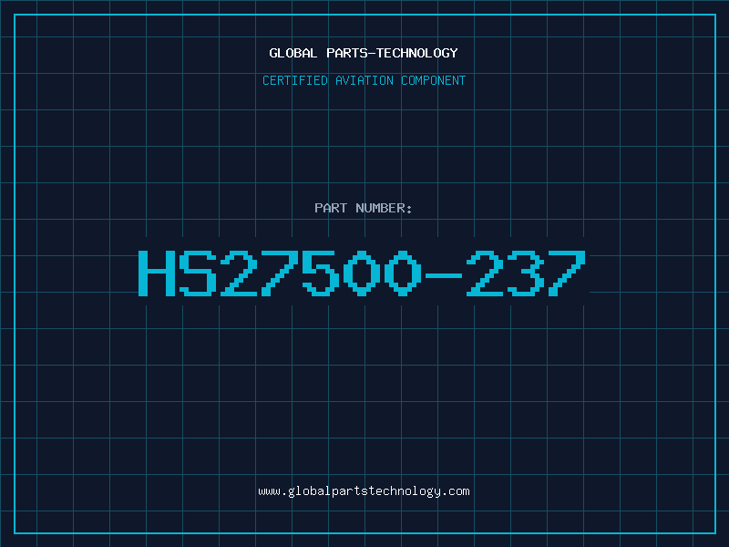 Aviation Part HS27500-237