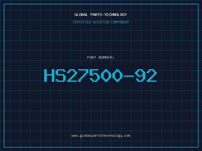 Aviation Part HS27500-92