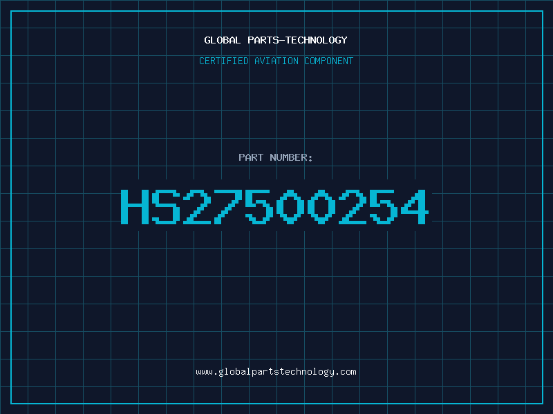 Aviation Part HS27500254