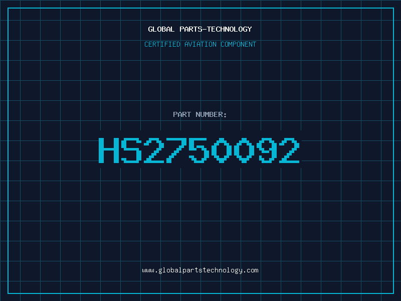 Aviation Part HS2750092