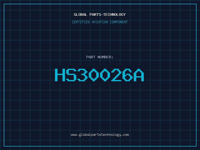 Aviation Part HS30026A