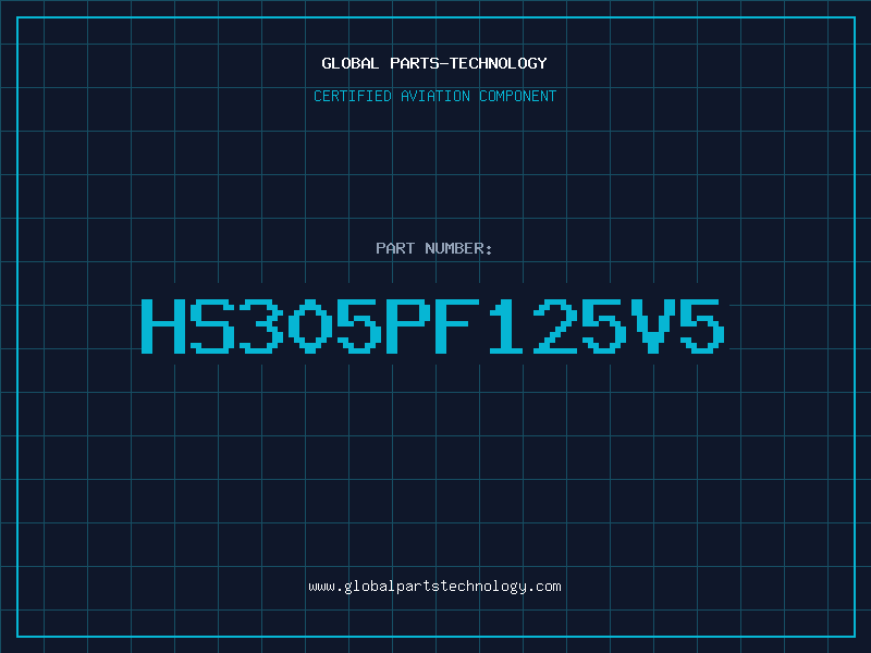 Aviation Part HS305PF125V5