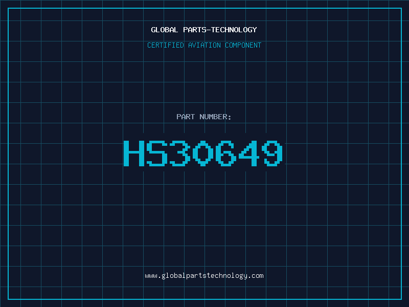 Aviation Part HS30649