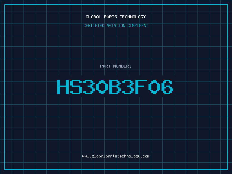 Aviation Part HS30B3F06