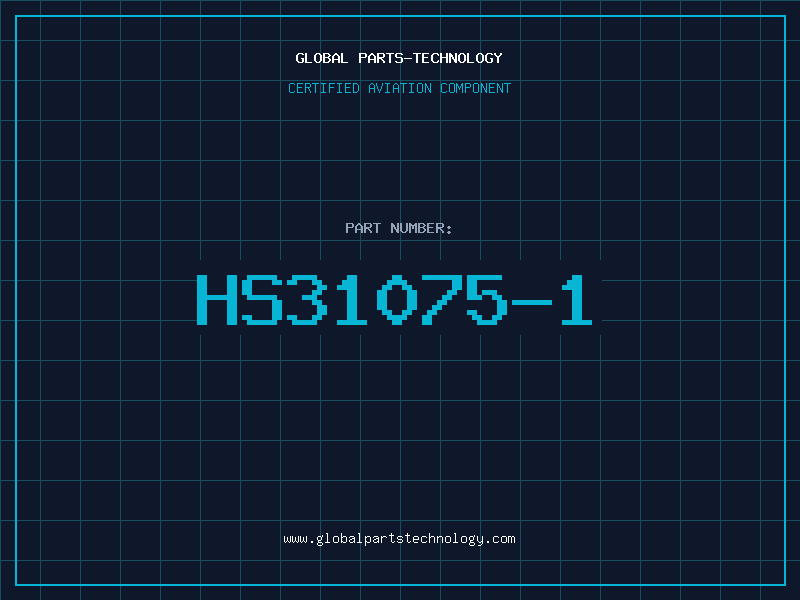 Aviation Part HS31075-1