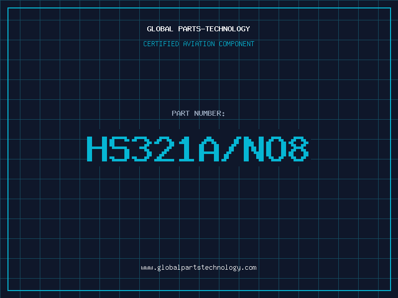 Aviation Part HS321A/NO8