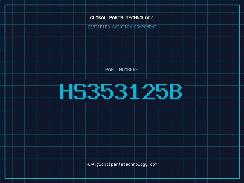 Aviation Part HS353125B