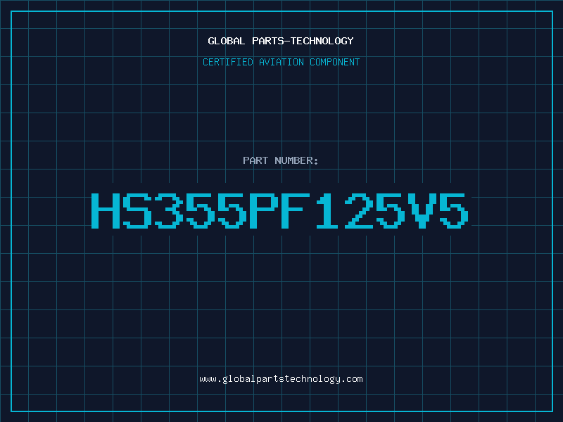 Aviation Part HS355PF125V5