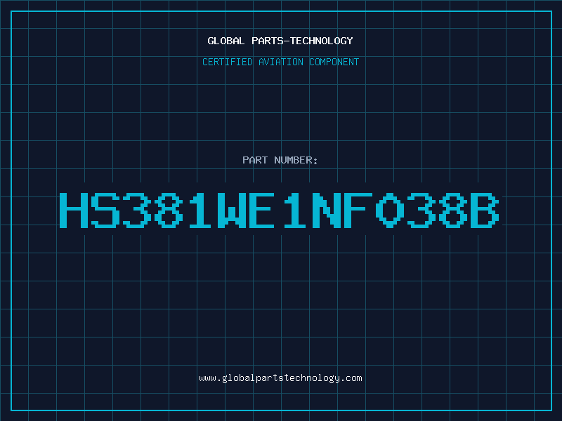 Aviation Part HS381WE1NF038B