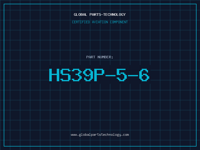Aviation Part HS39P-5-6