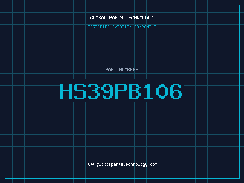 Aviation Part HS39PB106