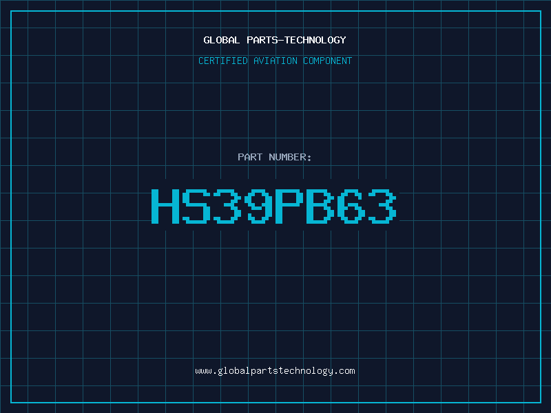 Aviation Part HS39PB63