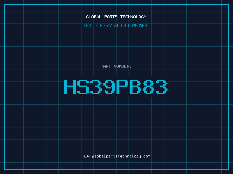 Aviation Part HS39PB83