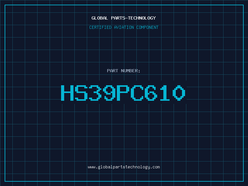Aviation Part HS39PC610