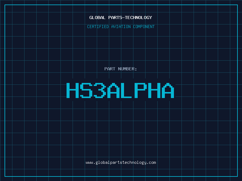 Aviation Part HS3ALPHA